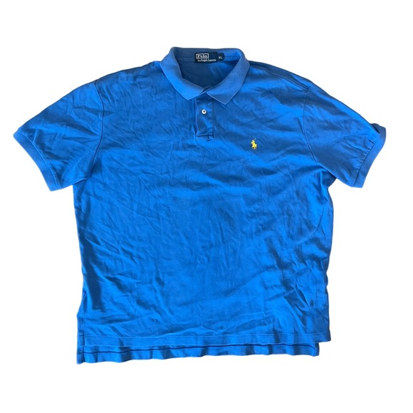Mens Polo by‎ Ralph Lauren Blue Collared Shirt SZ XL - Picture 1 of 5